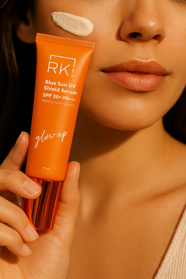 Blue Sun UV Shield Serum SPF Daily Defense | RK Skincare