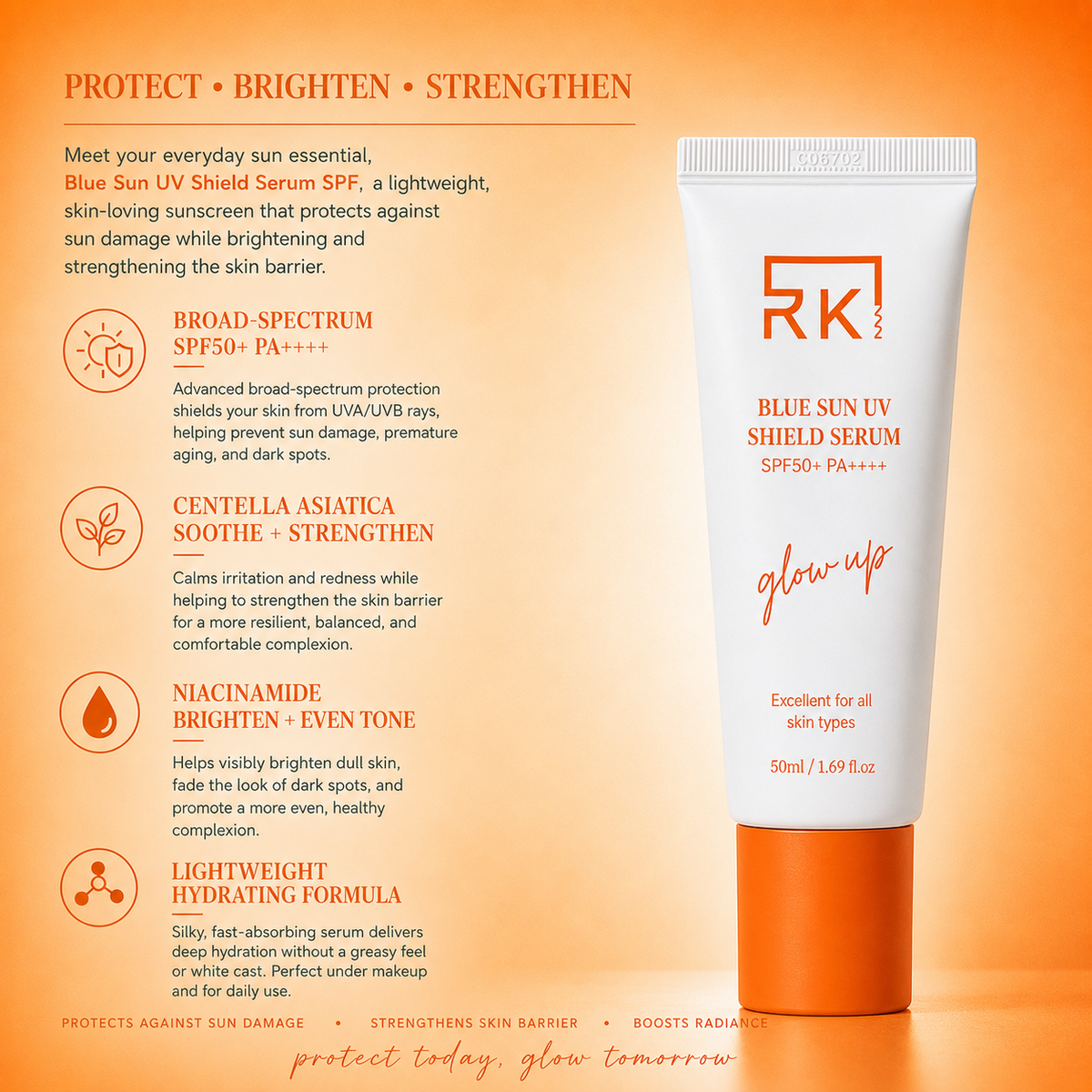 Blue Sun UV Shield Serum SPF