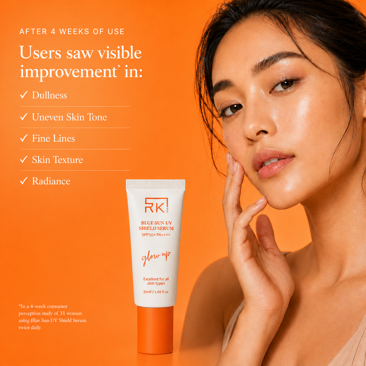 Blue Sun UV Shield Serum SPF