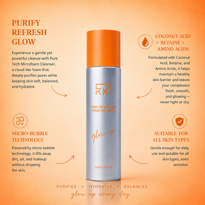 Pure Tech Microfoam Cleanser
