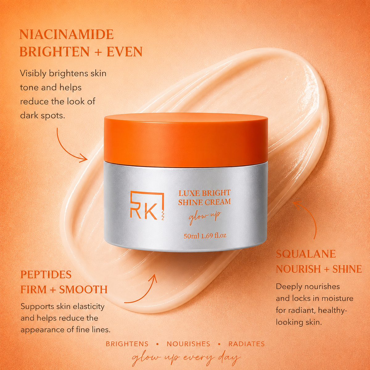 Luxe Bright Shine Cream